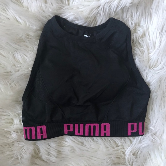 puma high neck sports bra